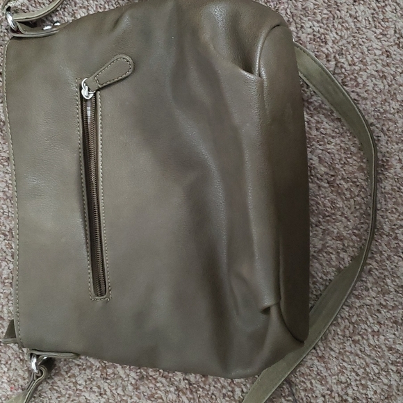 Olive green David Jones purse guc - Picture 5 of 6